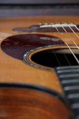 Obraz premium guitar close up