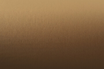 Sandy light brown gradation with dark brown color on cardboard box or corrugated fiberboard kraft paper texture minimalistic background