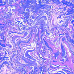 Purple marble texture. Liquid shiny stone texture.