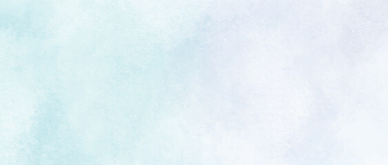 abstract blue sky cloudy watercolor with watercolor splashes,white smoke with space for your text.stylist decorative watercolor background used as wallpaper,cover,card,decoration and design.