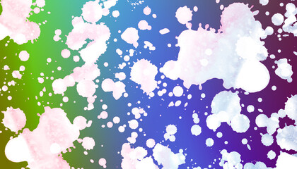 Paint splashes and stains pattern. Abstract background.