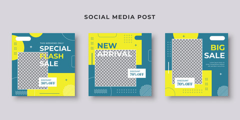 New arrival sale social media post template