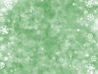 背景素材　背景　雪　雪の結晶　結晶　クリスマス　テクスチャ　壁紙　水彩　フレア　光　グラデーション