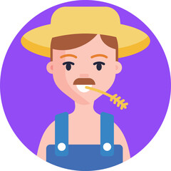 Country Living Icon. Countryside Icon.