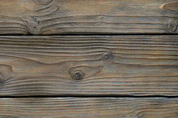 Abstract background of old wooden boards. Closeup topview for artworks.