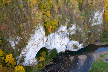 Aerial view of Suncuius, Bihor, Romania