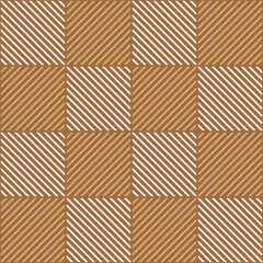 Japanese Diagonal Line Square Vector Seamless Pattern