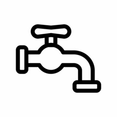 Faucet Icon Design Vector Template Illustration