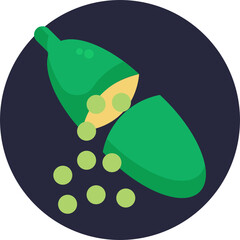 Finger Lime Icon. Exotic Fruit Icon.