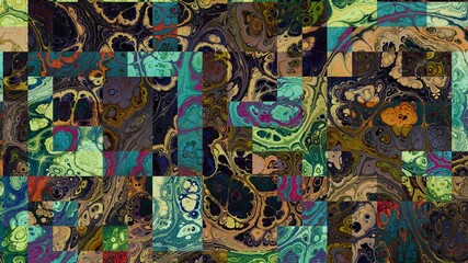 Digital fractal pattern. Abstract background.
