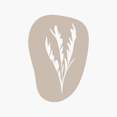 Obraz premium Delicate hand drawn organic logos and icons for ecological, farm food market, healthy life and local food restaurants or organic cosmetics labels.