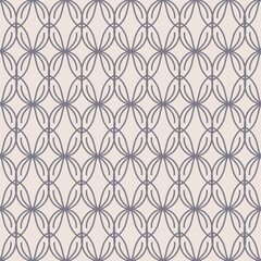 Seamless vector pattern. Abstract geometric reticulate background. Monochrome stylish texture.