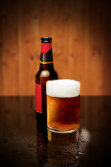 a bug of beer