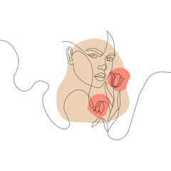 Girl, March, beautiful picture for the calendar.