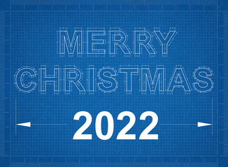 Merry Christmas Blueprint