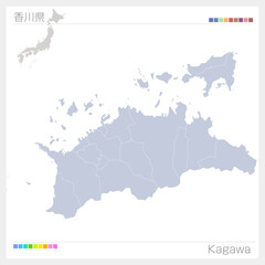 香川県の地図・kagawa