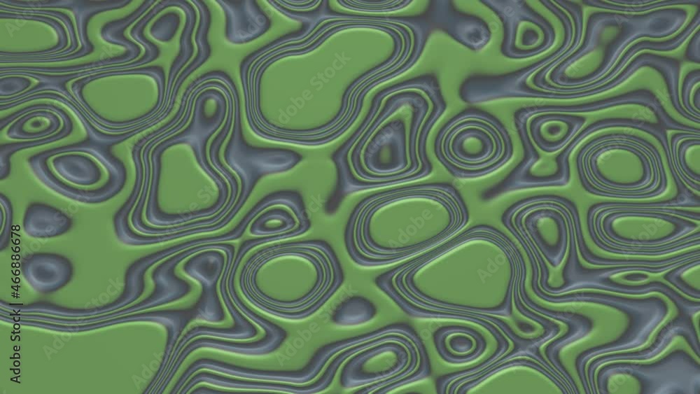 Aufkleber 4k video animation. wavy abstract animated background. infinite loop