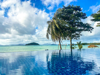 Obraz premium Koh Mak tropical island, paradise beach and resort, near koh Chang, Trat, Thailand