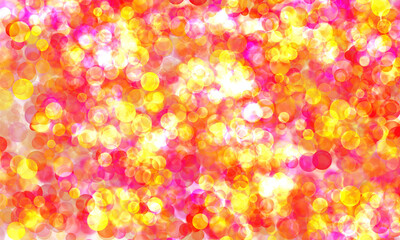 colorful pink,purple and gold bokeh abstract background
