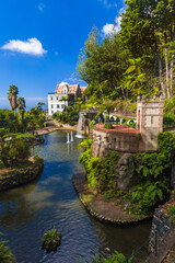 Fototapeta na wymiar Monte Tropical Garden and Palace - Madeira Portugal