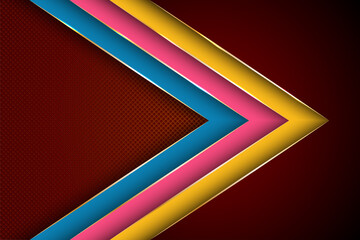 Luxury, poster background template., Cool geometric graphic concept.