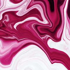 Red abstract liquid marble texture, fluid art. Very nice abstract colorful design swirl background Video. 3D Rendering, 4K.