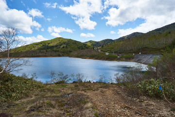 Fototapeta na wymiar 群馬県　野反湖 