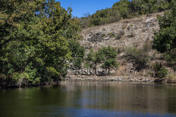Ropotamo river in nature reserve near Primorsko town in Bulgaria
