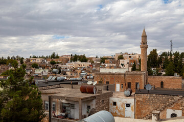 view of the town of coastal city
