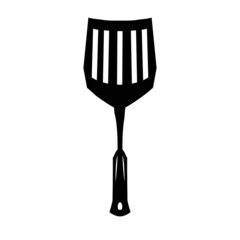 spatula on a white background vector illustration design