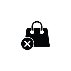 Shopping bag icon vector illustration design