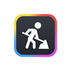 Construction - Sticker