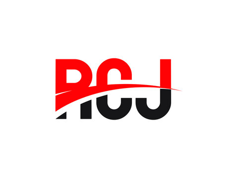 RCJ Letter Initial Logo Design Vector Illustration
