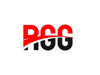 RGG Letter Initial Logo Design Vector Illustration