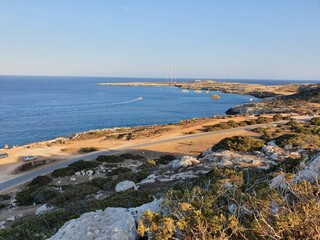 Fototapeta na wymiar cavo greco coast
