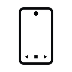 smartphone with screen