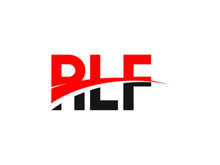 Fototapeta premium RLF Letter Initial Logo Design Vector Illustration