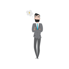 Businessman icon vector illustration design