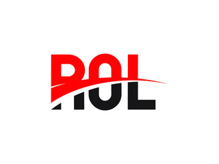 ROL Letter Initial Logo Design Vector Illustration