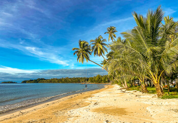 Koh Mak tropical island and its paradise beach near koh Chang, Trat, Thailand
