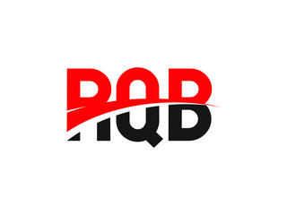 RQB Letter Initial Logo Design Vector Illustration