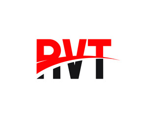 RVT Letter Initial Logo Design Vector Illustration
