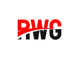 RWG Letter Initial Logo Design Vector Illustration