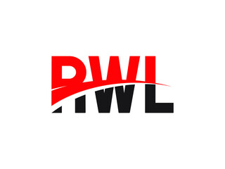 RWL Letter Initial Logo Design Vector Illustration