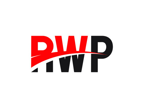 RWP Letter Initial Logo Design Vector Illustration