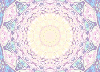 Digital fractal pattern. Abstract background.