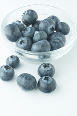 blueberries in a bowl