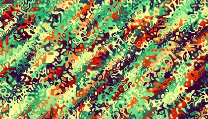 Fototapeta premium Wavy abstract futuristic background