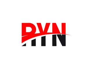RYN Letter Initial Logo Design Vector Illustration