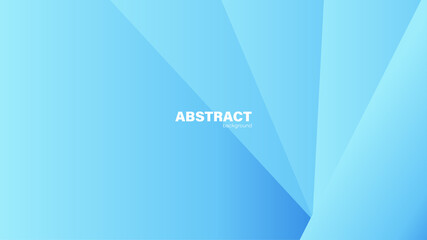 Fototapeta premium Abstract blue background, background with copy space for design, vector. Minimal concept.